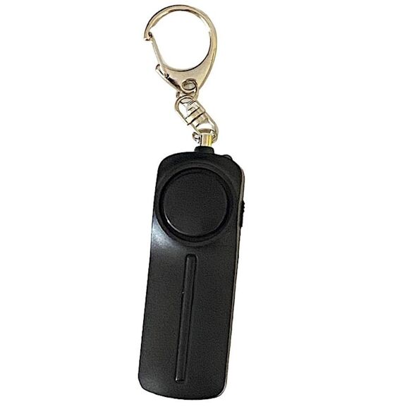 Alarm Keychain with Flashlight Safety Self Defense Portable Siren New Emergency - Picture 1 of 4